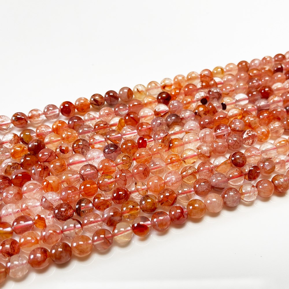 マルチインクルージョンクリスタル（レッドガーデン水晶、レッド