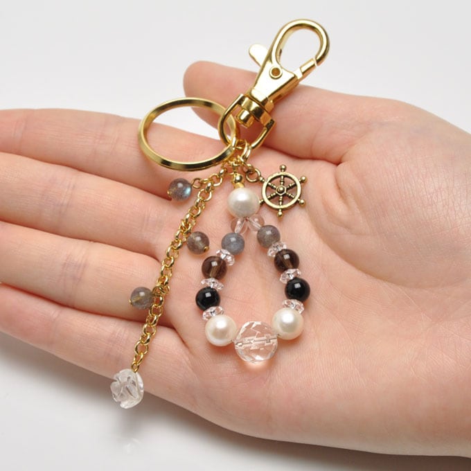 癒しのオルゴナイト❤️オニキス＋ラブラドライトのハート型♡ 癒しのオルゴナイト❤️オニキス＋ラブラドライトのハート型