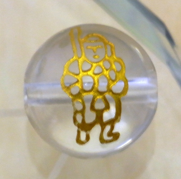 天然水晶七福神　手彫り水晶七福神水晶NO25-1494 天然水晶七福神 手彫り水晶七福神水晶NO25-1494