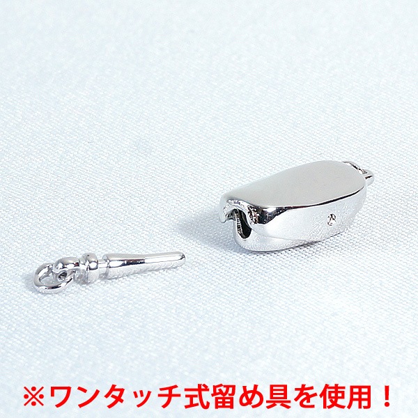 輝きが違う！ダイヤカット 5A級天然水晶ネックレス(φ6mm)ワンタッチ式