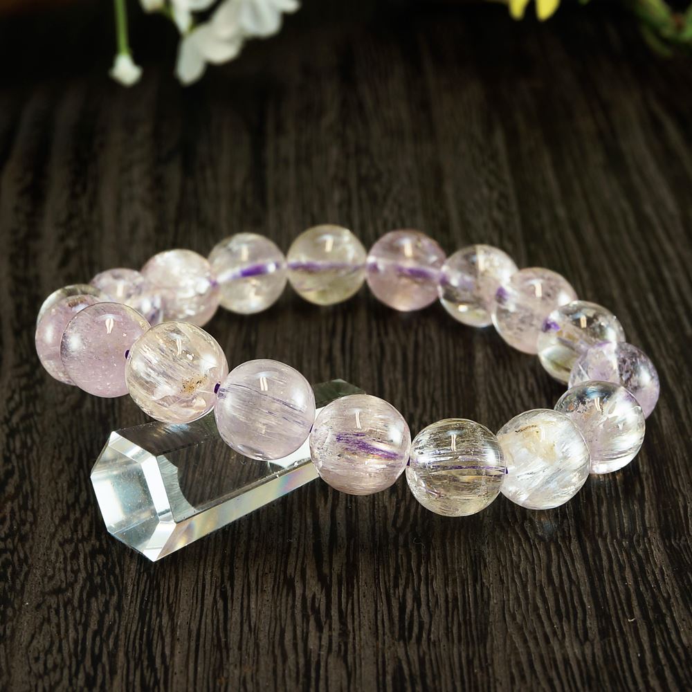 天然石 高級品 梅花玉の腕輪バングル（番号A4698） 天然石 高級品 梅花玉の腕輪バングル（番号A4698） - メルカリ