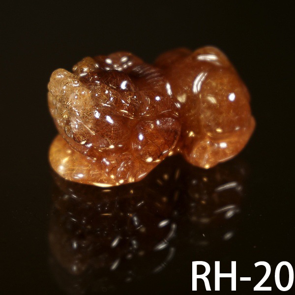 最高金運★　コッパールチル 手彫り ヒキュウ♪(その7)置物・ペンダント