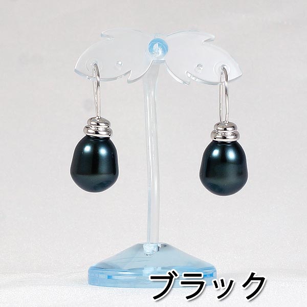 ＜ドロップ＞貝パールピアス