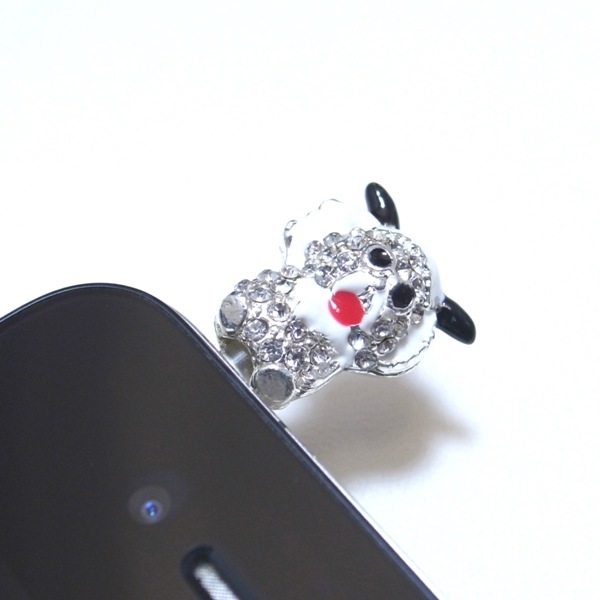 売りつくし！スマートフォンピアス（スマピ）ヒツジ5点家族セット