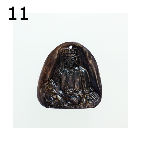 最高の香木☆沈香(じんこう) アロマ 水沈香 手彫り＜観音様