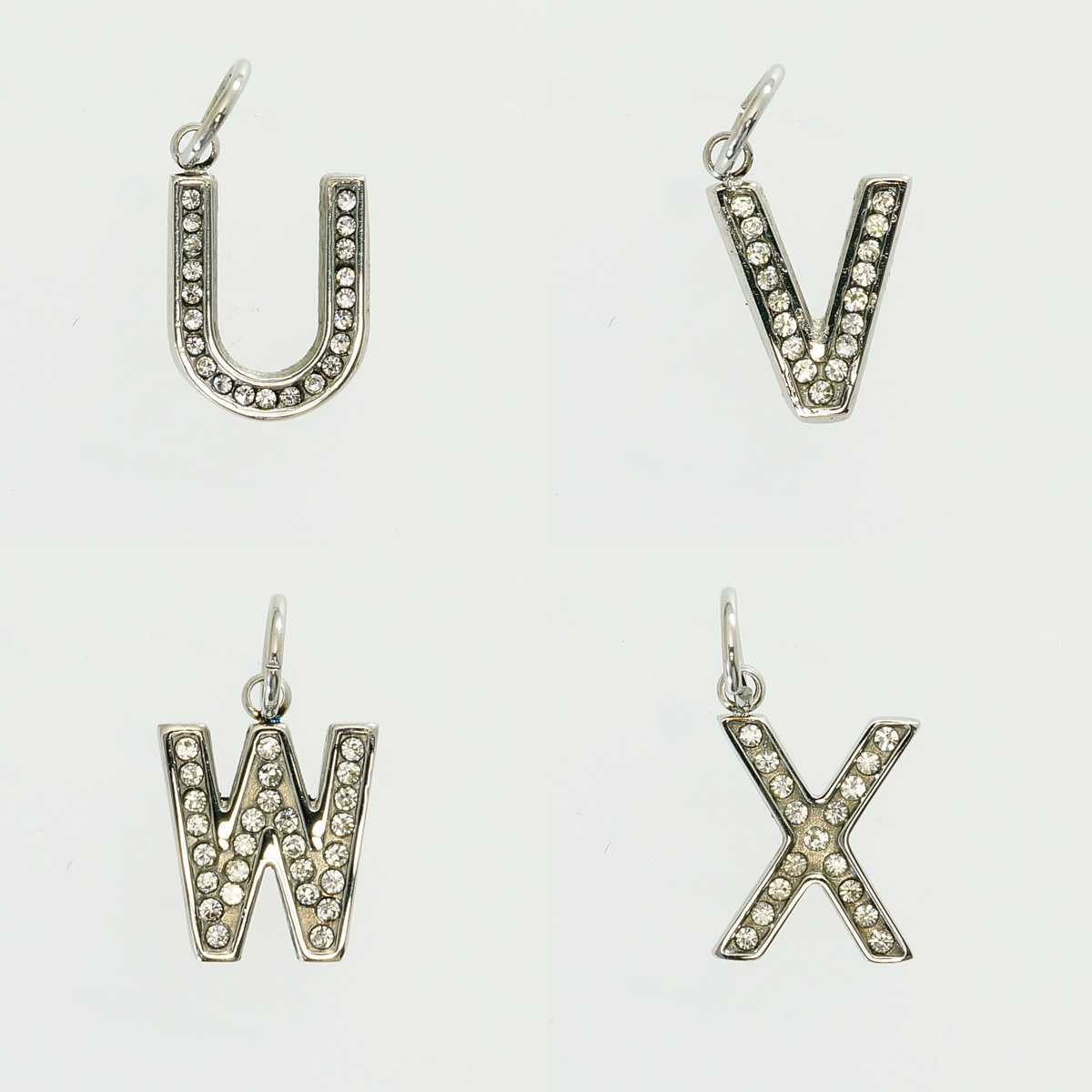 イニシャル チャーム 26種 (A～Z) ペンダント アルファベット