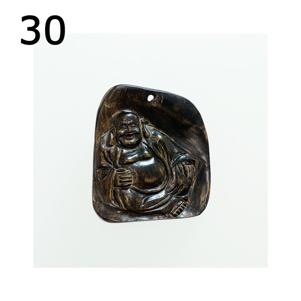 最高の香木☆沈香(じんこう) アロマ 水沈香 手彫り＜布袋様＞ 置物