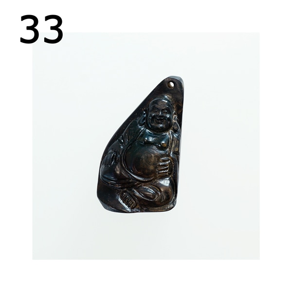 最高の香木☆沈香(じんこう) アロマ 水沈香 手彫り＜布袋様