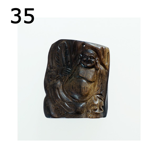 最高の香木☆沈香(じんこう) アロマ 水沈香 手彫り＜布袋様