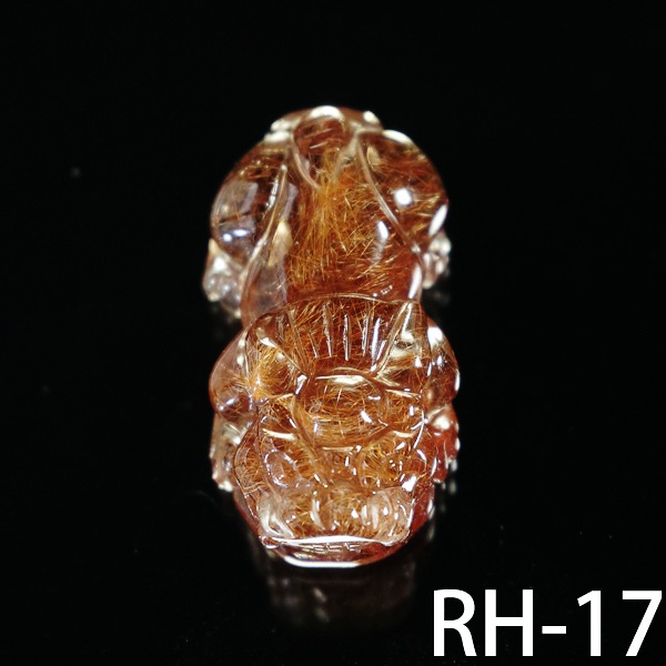 最高金運★　コッパールチル 手彫り ヒキュウ♪(その6)置物・ペンダント