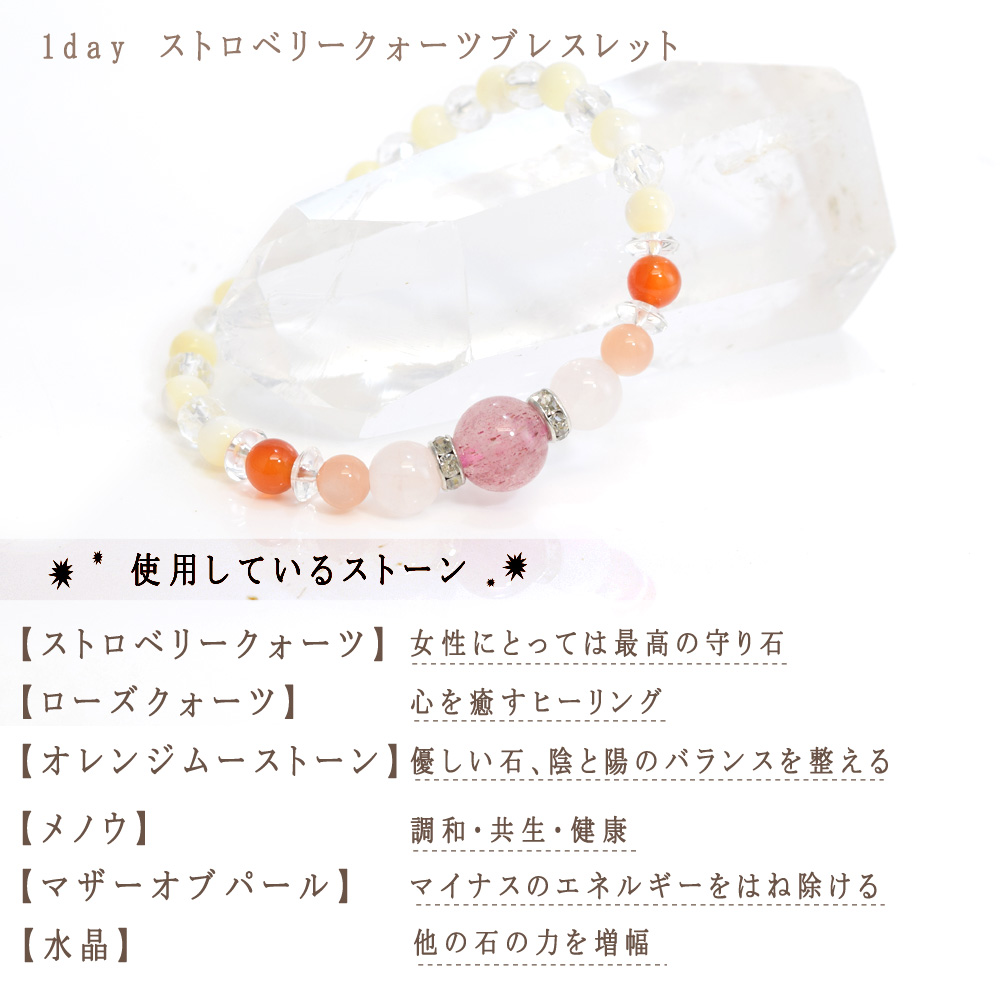 日替り デザイン ブレスレット 7種セット 腕輪 アクセサリー レディース メンズ 天然石 パワーストーン