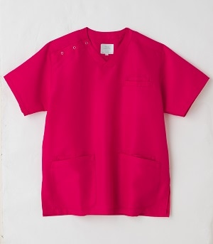 PC102　抗菌防臭スクラブ　ローズピンク