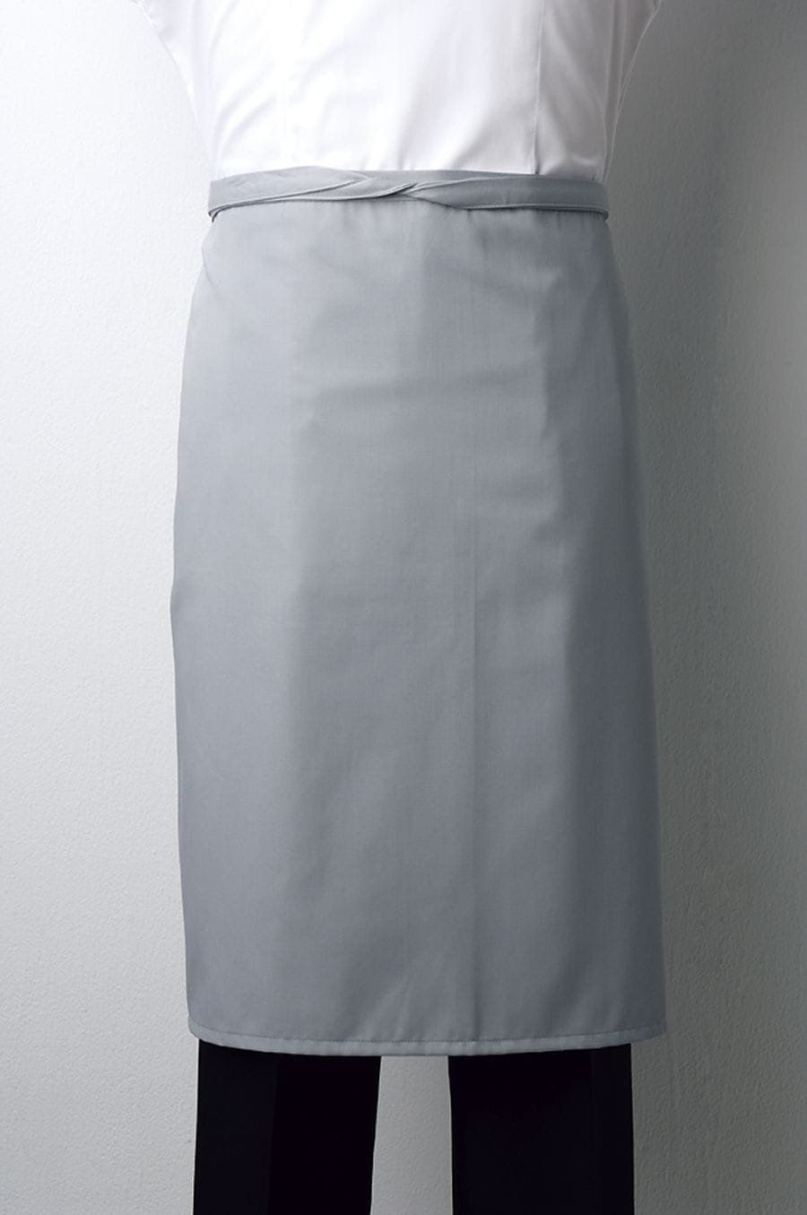 Ｔ0207　腰下エプロン　グレー