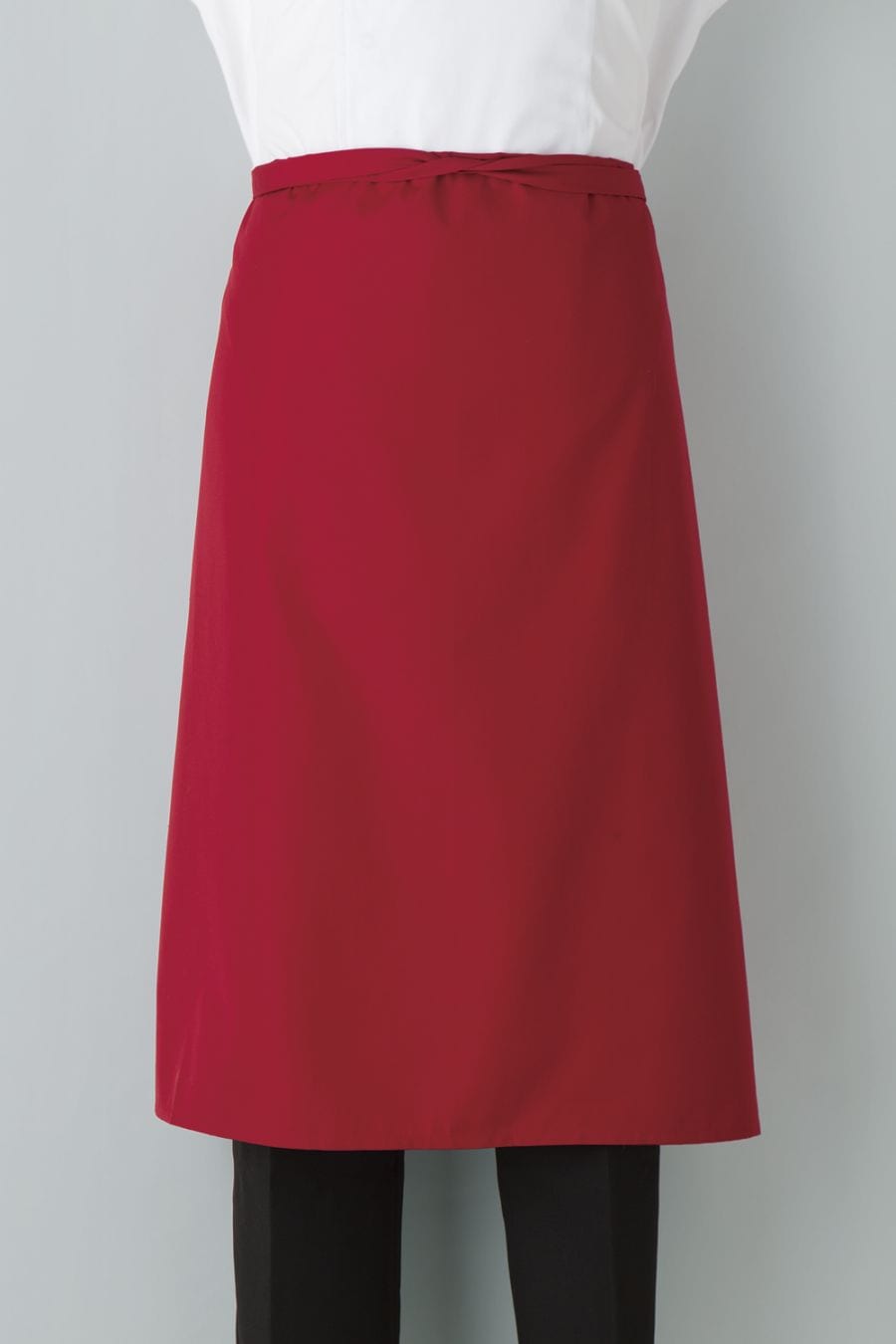 Ｔ0202　腰下エプロン　ボルドー