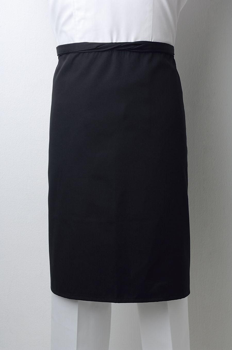 Ｔ0205　腰下エプロン　ブラック