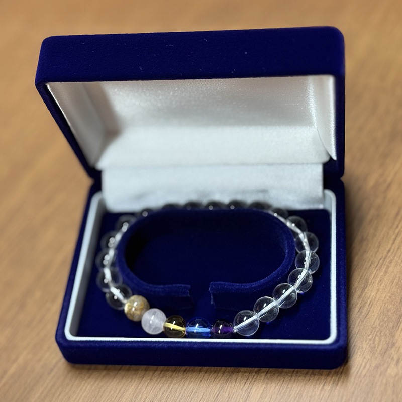 【受注販売】マンダラ・ブレスレット(8mm玉)