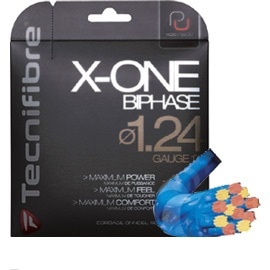 テクニファイバー X-ONE BIPHASE 1.24mm | ガット,テクニファイバー