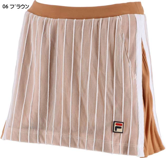 フィラ】FILA VL2317（ﾚﾃﾞｨｽ）スコート 2021春夏ウェア