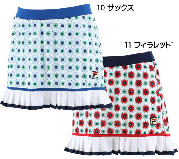 フィラ】FILA VL2422（ﾚﾃﾞｨｽ）スコート 2022春夏ウェア | ウェアー