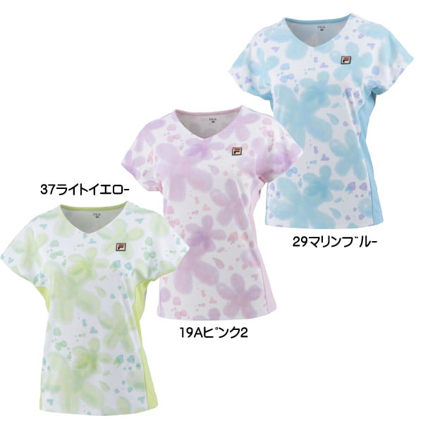 フィラ】FILA VL2581（ﾚﾃﾞｨｽ） ゲームシャツ 2023春夏ウェア