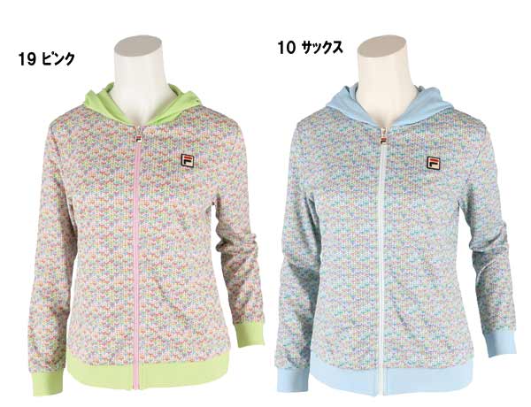 フィラ】FILA VL2805 （ﾚﾃﾞｨｰｽ） フルジップアップパーカー 2024春夏