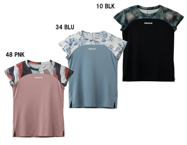 �ڥ��ɥߥ���Admiral  ATLA402 2024�ղƥ������ʥ�ǥ������˥ɥ�ޥ󥰥�ե��å�TEE