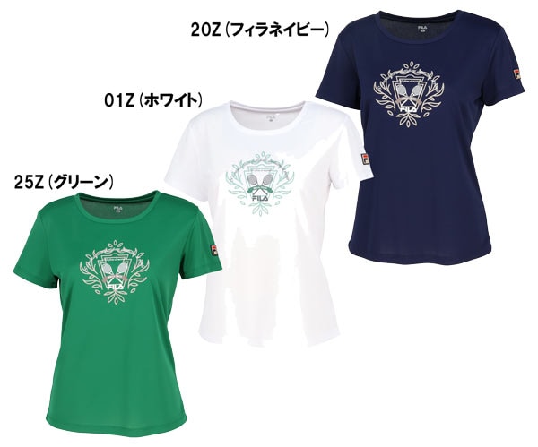 フィラ】FILA EL0043（ﾚﾃﾞｨｰｽ）グラフィックTシャツ 2025春夏ウェア