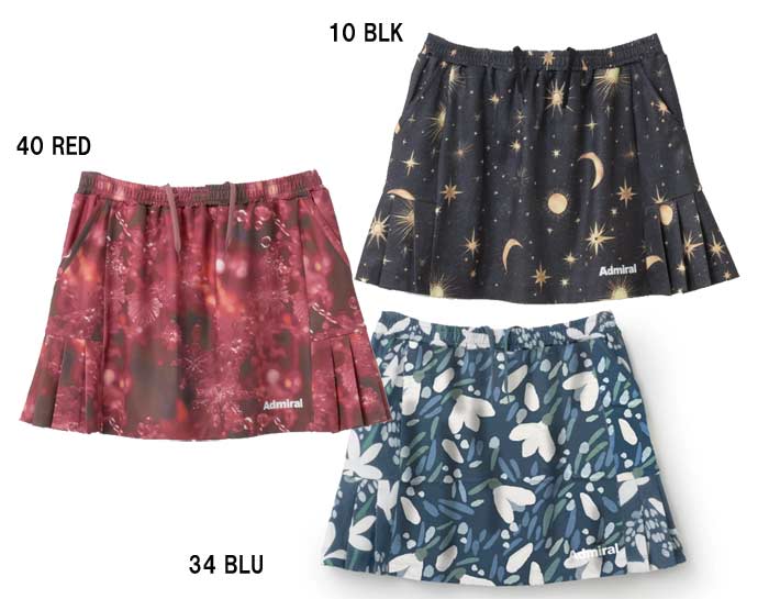 アドミラル レディス サイドヘムプリーツグラフィックスコート ATLA535 サイドヘムプリーツグラフィックスコート ATLA535 – ADMIRAL