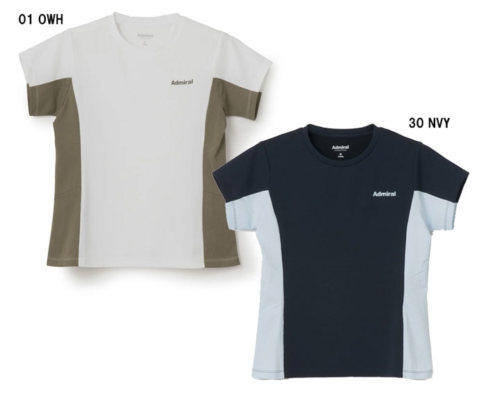 �ڥ��ɥߥ���Admiral  ATLA667 2026���ߥ������ʥ�ǥ������˥����ɥե쥢�Х����顼TEE