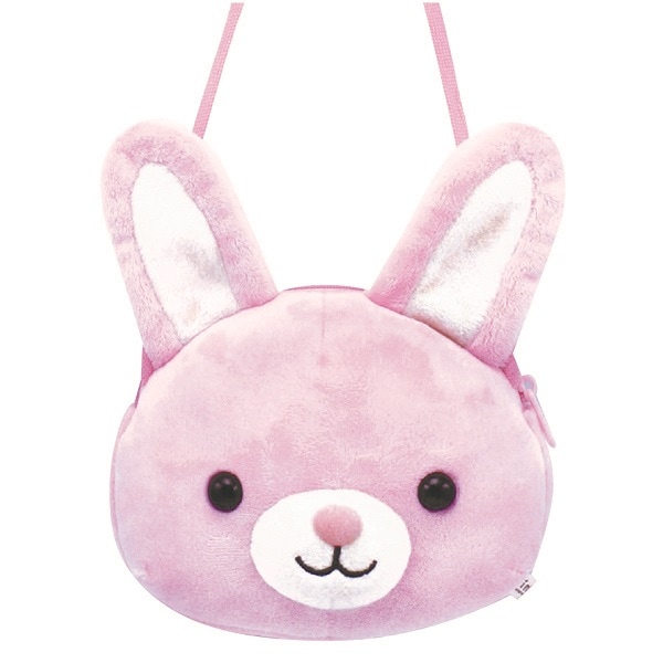 フェイスポシェット ウサギ | 雑貨,バッグ・ポーチ | てんのうじ