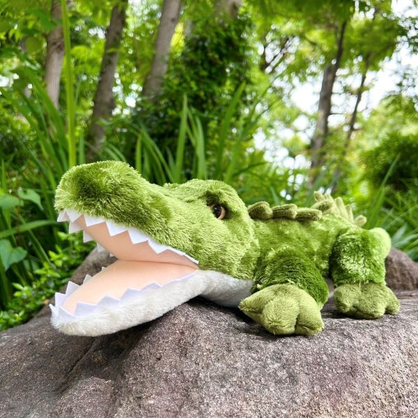 ふわふわワニぬいぐるみ | ぬいぐるみ | てんのうじどうぶつえん