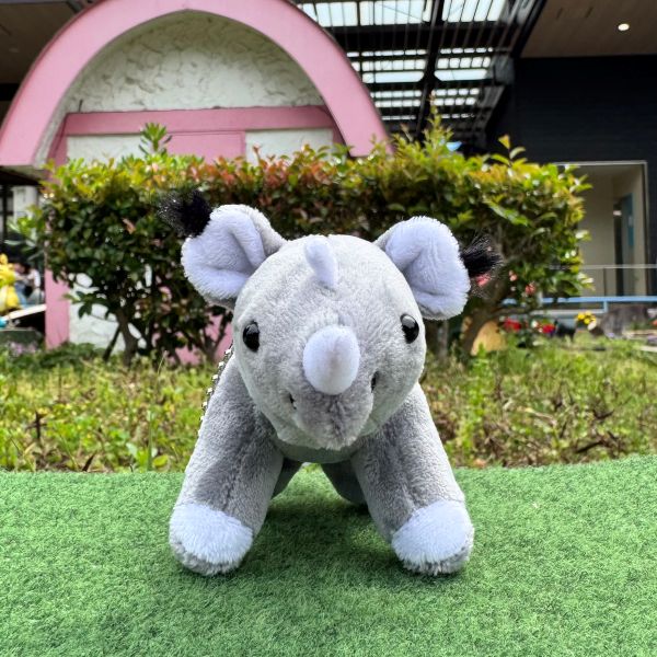 天王寺動物園オリジナル】マスコットキーチェーン クロサイ | 天王寺