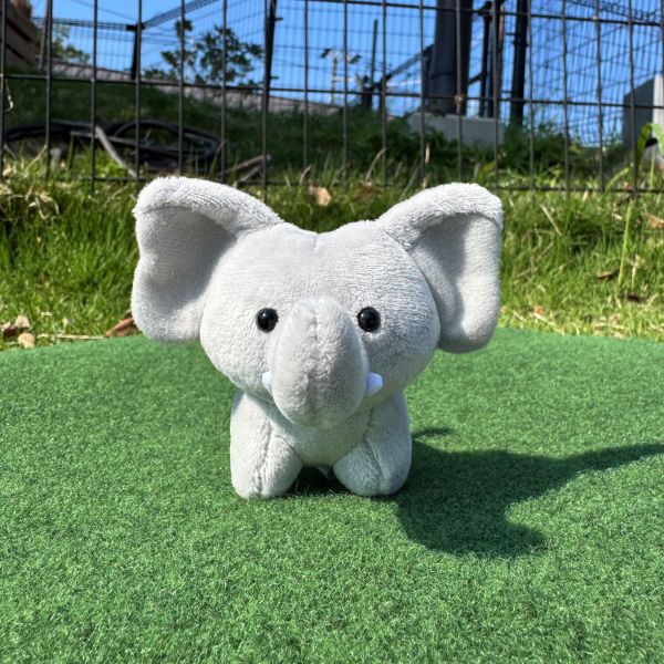 天王寺動物園オリジナル】マスコットキーチェーン ゾウ | 天王寺動物園