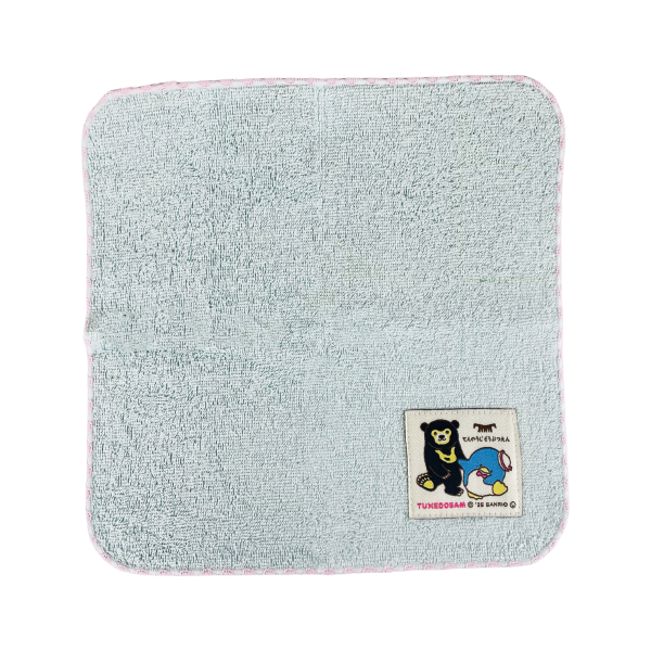 天王寺動物園×サンリオキャラクターズ】織ネームタオルハンカチ
