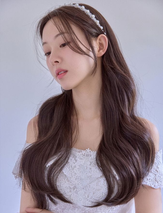 ピンクエイジ　レイヤードルーズCカールパーマ 手植えフルウィッグ) レイヤードルーズCカールパーマ (モースト原糸)