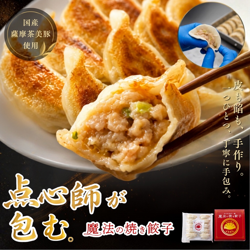 魔法の焼き餃子 化粧箱入り10ヶ