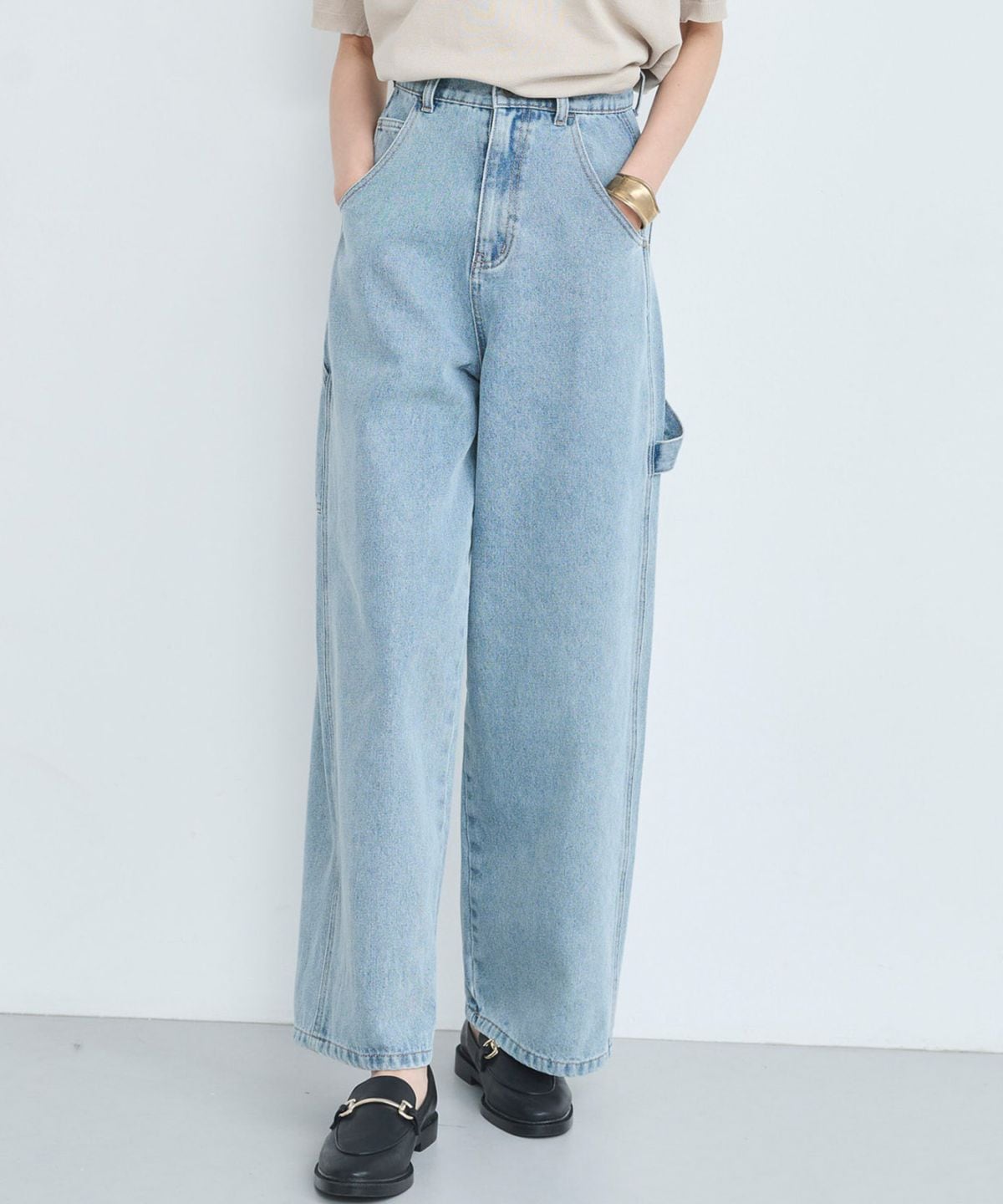 【attiree】【3色展開】ワークパンツ