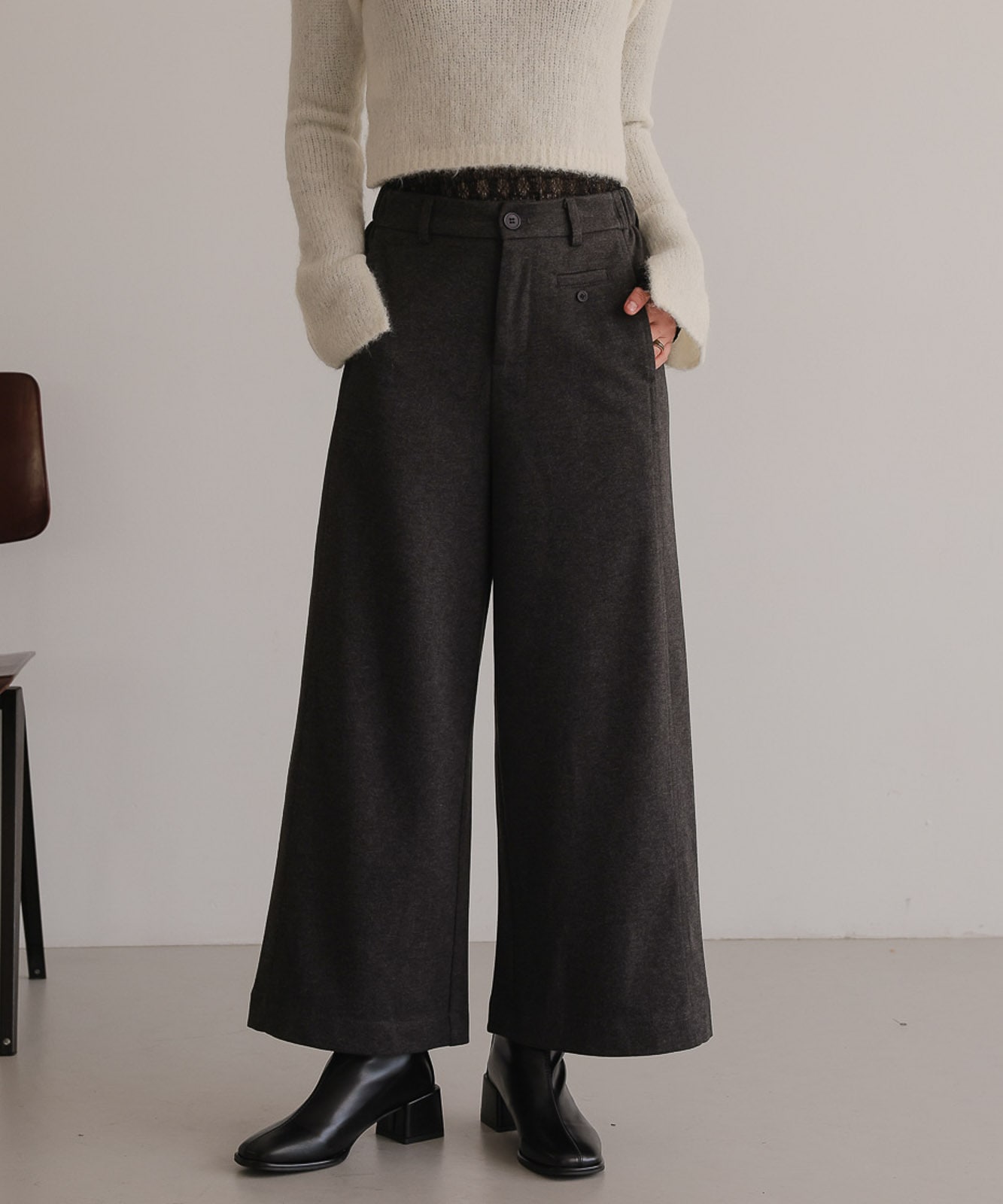 パンツ koustein20AW WIDETAPEREDTROUSERS Wide Culotte Pants | TENTO | TENTO online store（テントオンライン