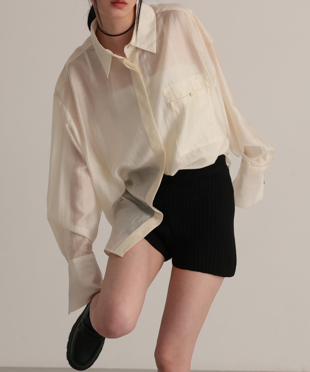 Ribknit shortpants