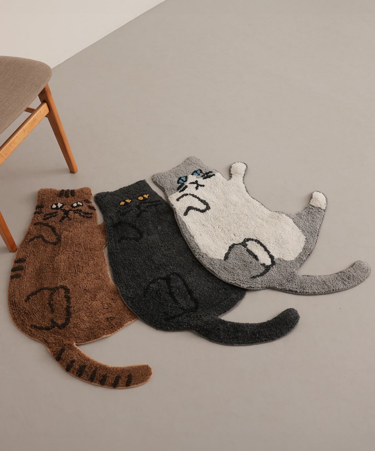 【attiree】cat ねこ アクセントマット