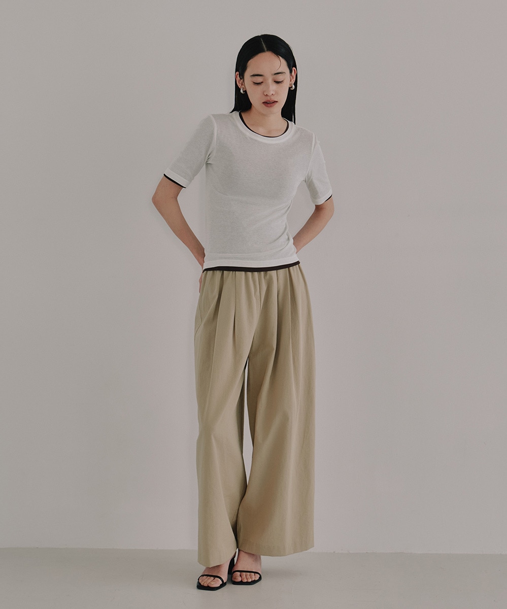 パンツ ASPESI LINEN PANTS Masashi Japanese Style Linen Pants - Japanese Clothing