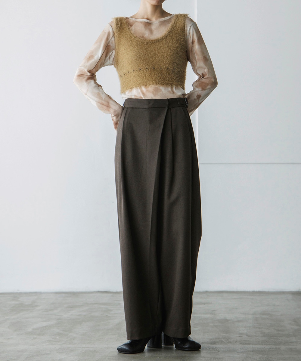 フロントラップパンツ | Pants | TENTO online store（テント