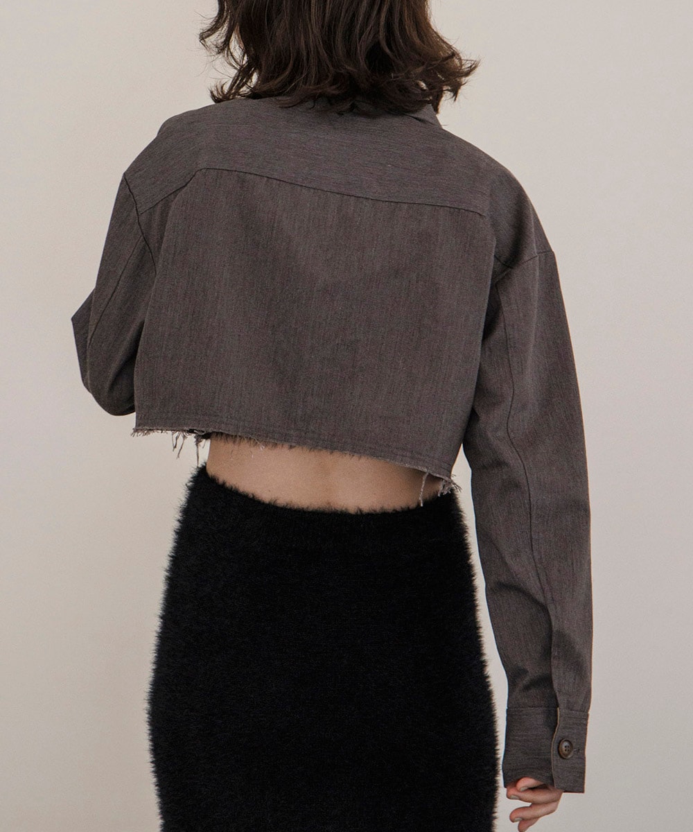 ステンカラークロップドジャケット | Blouson | TENTO online store