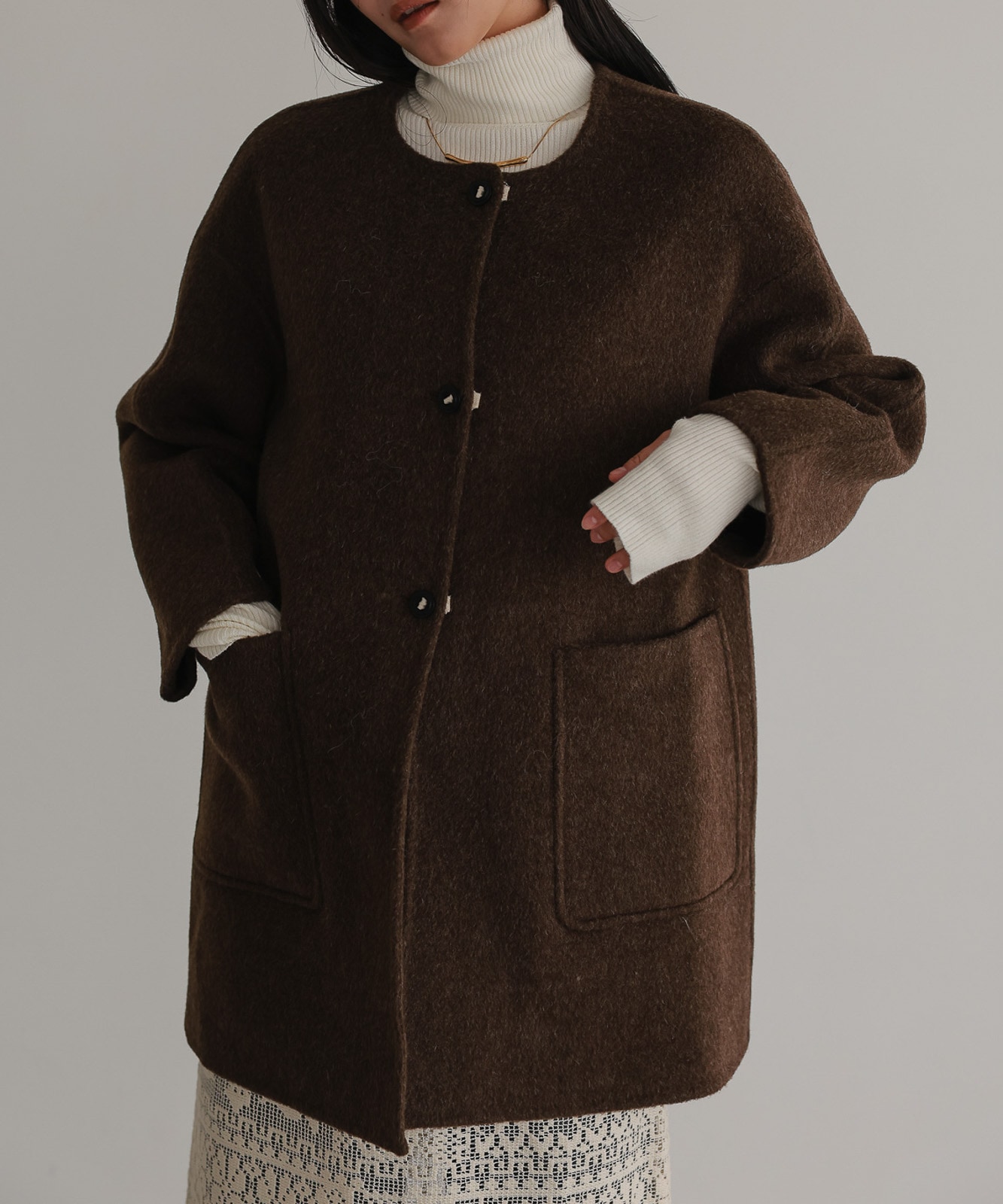 Stole-Style Coat | TENTO | TENTO online store（テントオンライン