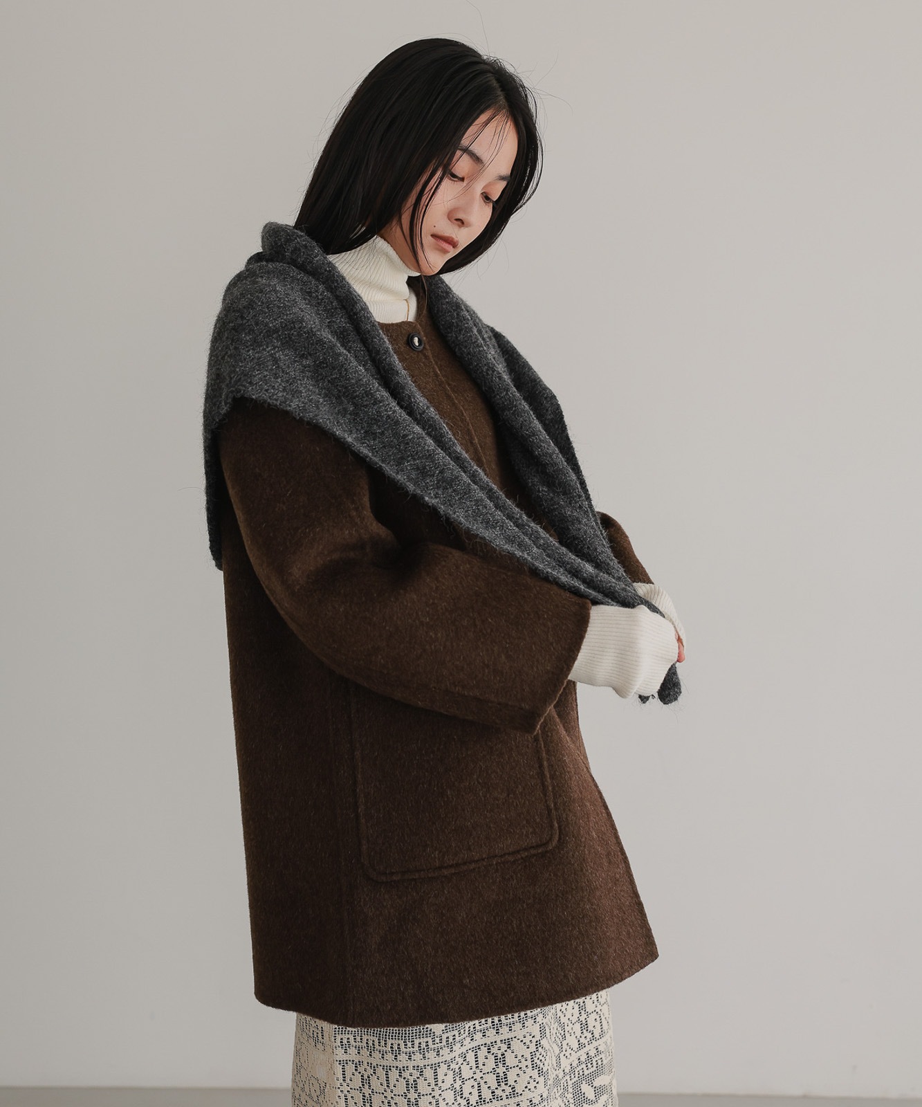 Stole-Style Coat | TENTO | TENTO online store（テントオンライン