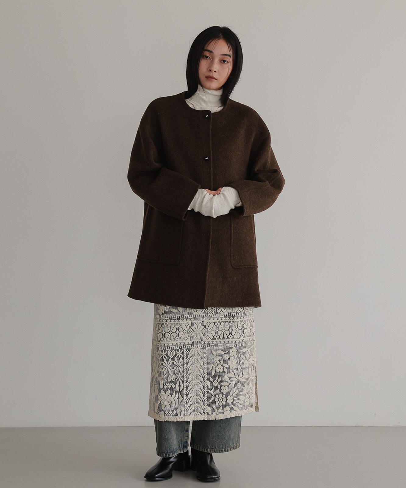 Stole-Style Coat | TENTO | TENTO online store（テントオンライン