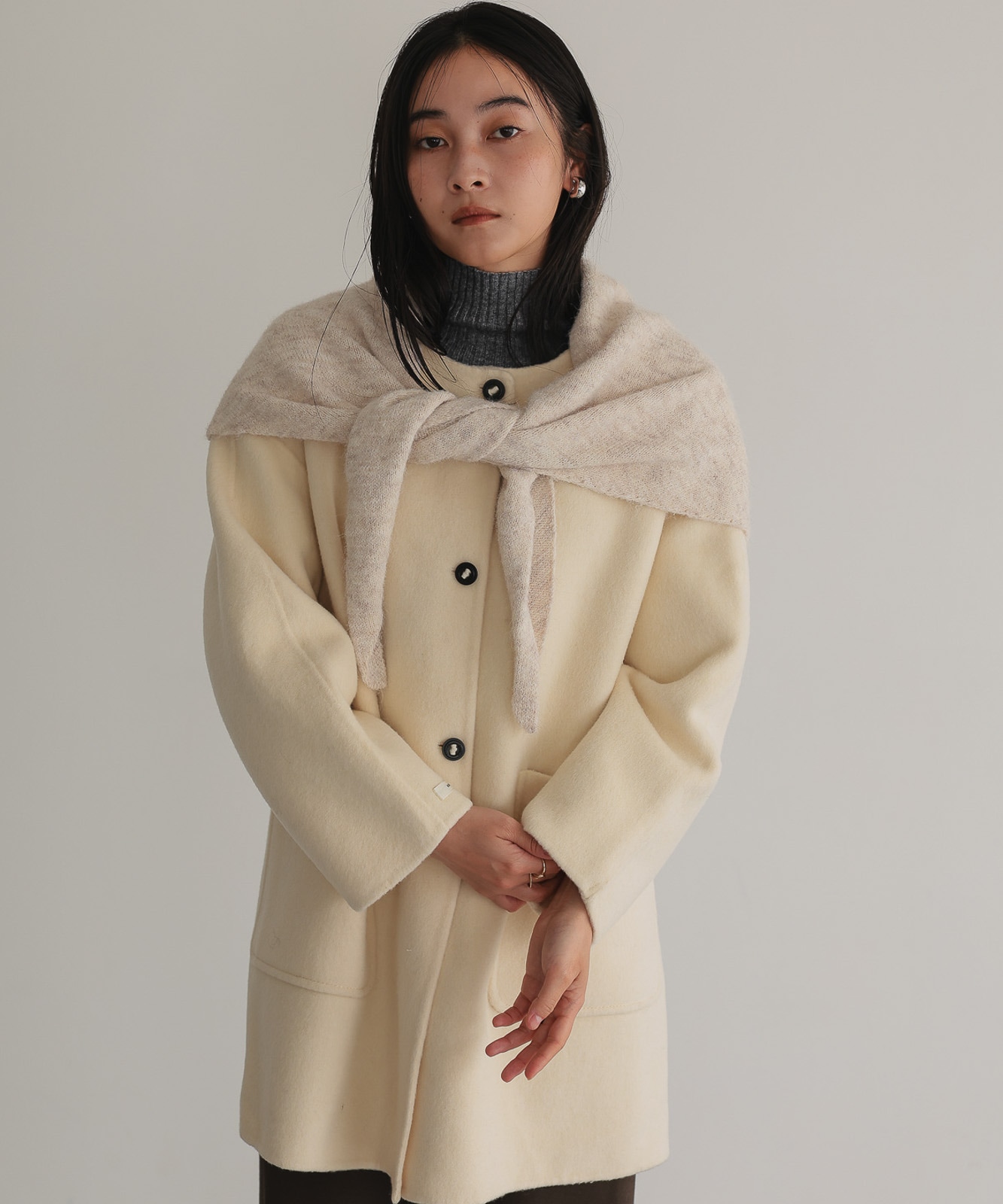 ジャケット・アウター TENTO / Stole-Style Coat Stole-Style Coat | TENTO | TENTO online store（テントオンライン