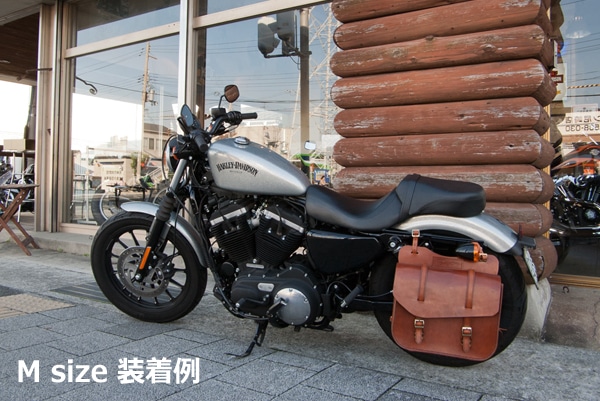レザーサドルバッグ 右側用