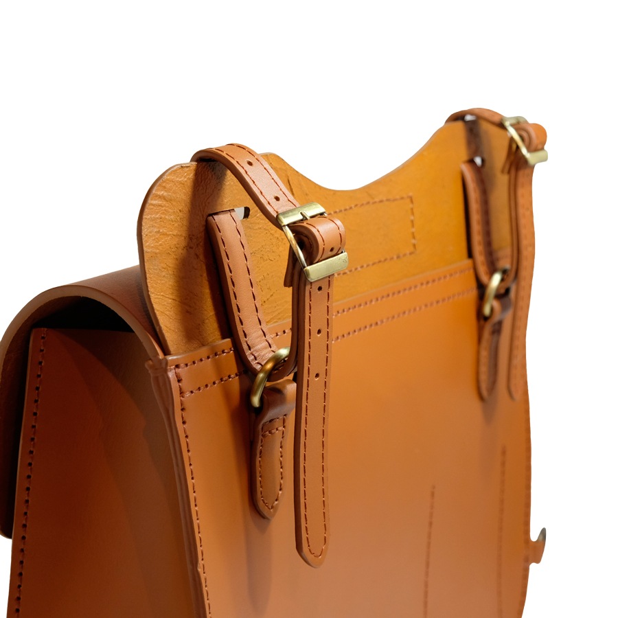 レザーサドルバッグ 左側用