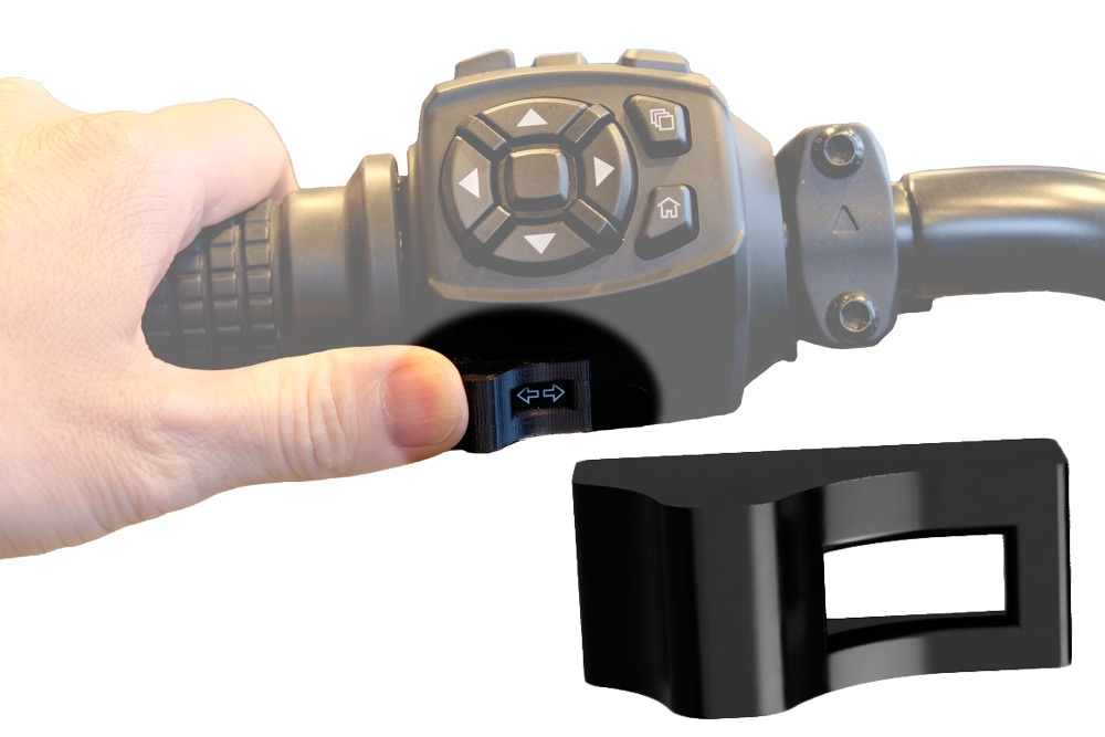 ウインカースイッチカバー (Pan America, Sportster S, Nightster Special)